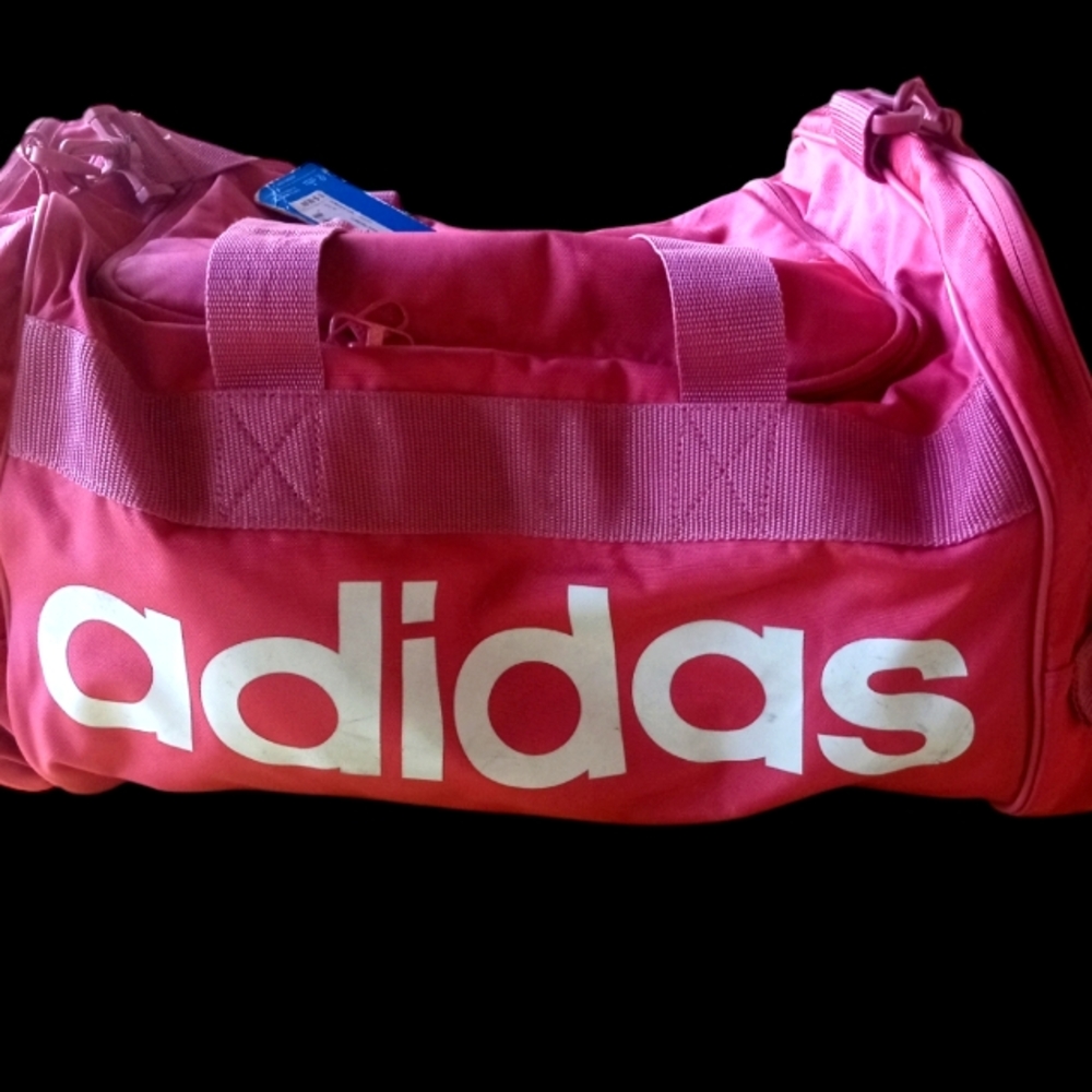 NWT Adidas original Santiago gym duffle bag pink